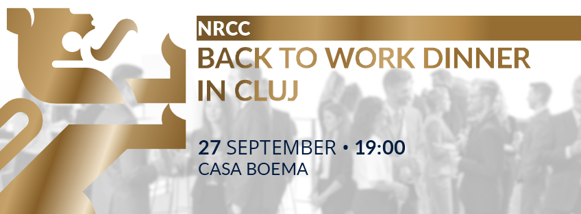 NRCC BACK TO WORK DINNER IN CLUJ 2022